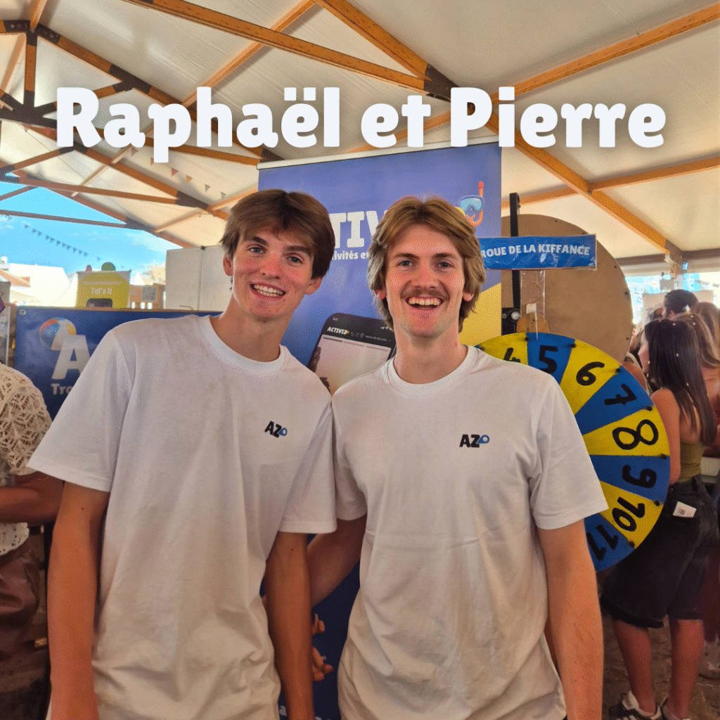 Photos des fondateurs d'Activiz, l'application pour trouver ses activités en vacances